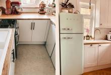 مناسب ترین کابینت برای آشپزخانه کوچک