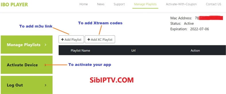 نصب و خرید برنامه  IBO IPTV PLAYER