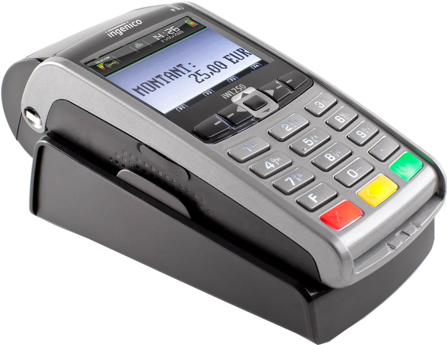 Inserting the SIM card into the card reader