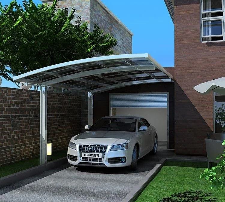 How do roadside shop awnings cause traffic on the road?