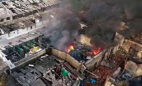 انفجار در کارخانه‌ای در هند؛ ۱۱ کشته و ده‌ها زخمی تاکنون+فیلم