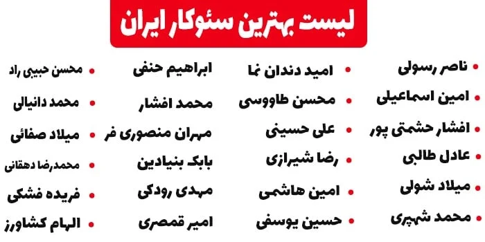 سئوکاران برتر ایران