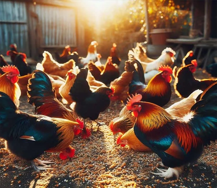 تهیه مرغ و خروس محلی و ارگانیک در تهران
