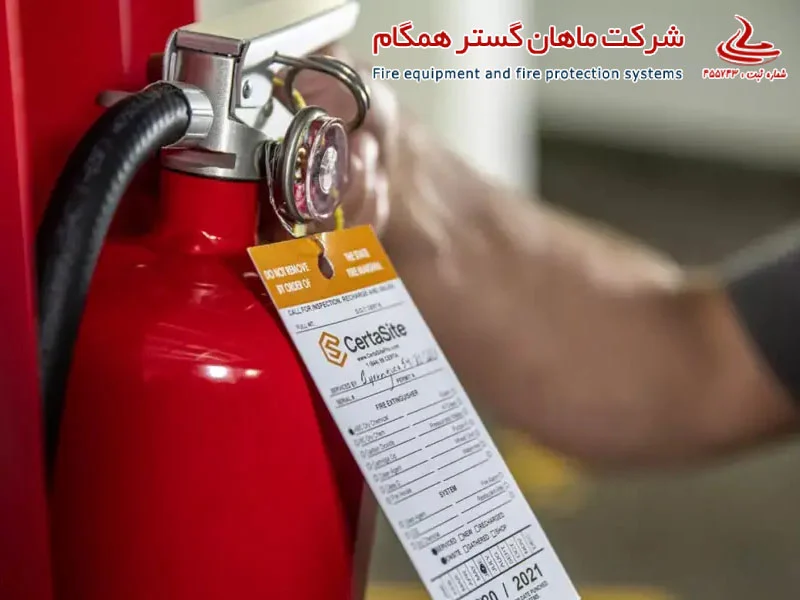 بررسی کامل سلامت بدنه و قطعات کپسول های گاز قبل از شارژ برای جلوگیری از خطرات احتمالی