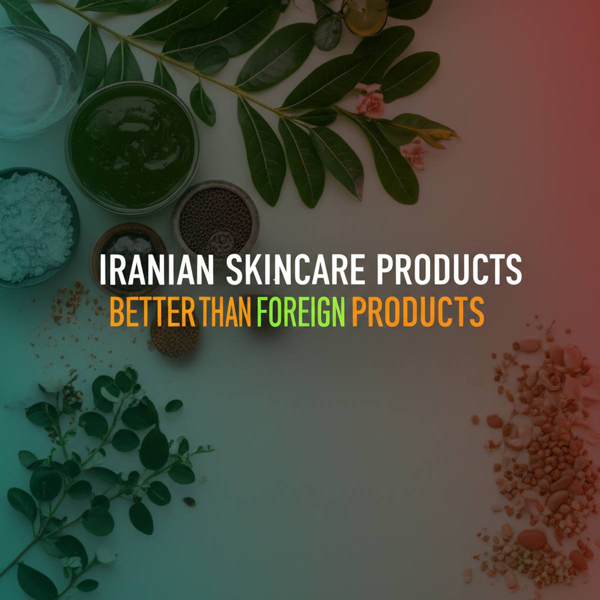 محصولات مراقبت از پوست ایرانی| بهتر از محصولات خارجی