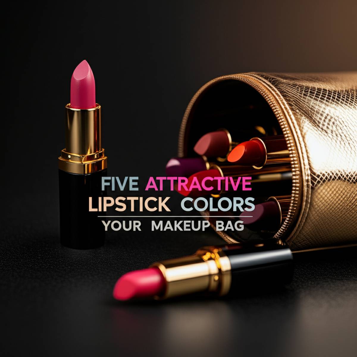 پنج رنگ رژ لب جذاب برای کیف آرایشی شما