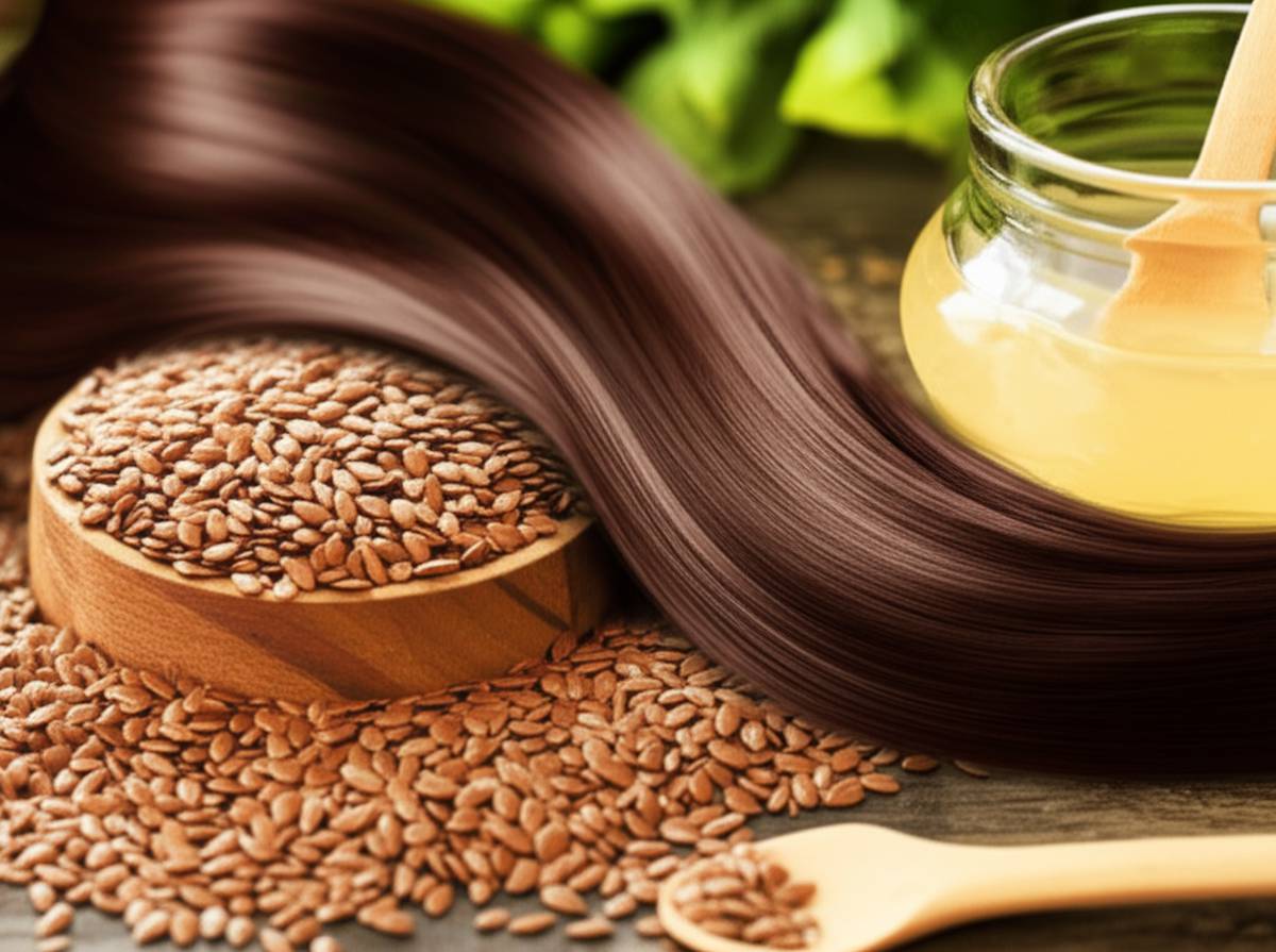 خواص تخم کتان برای مو | طرز تهیه ماسک تقویت کننده