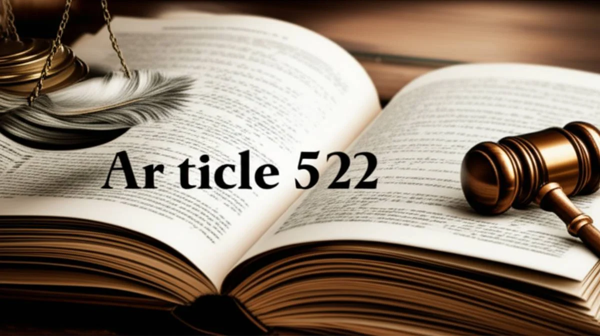 ماده 522 قانون آیین دادرسی مدنی - راهنمای جامع و کامل