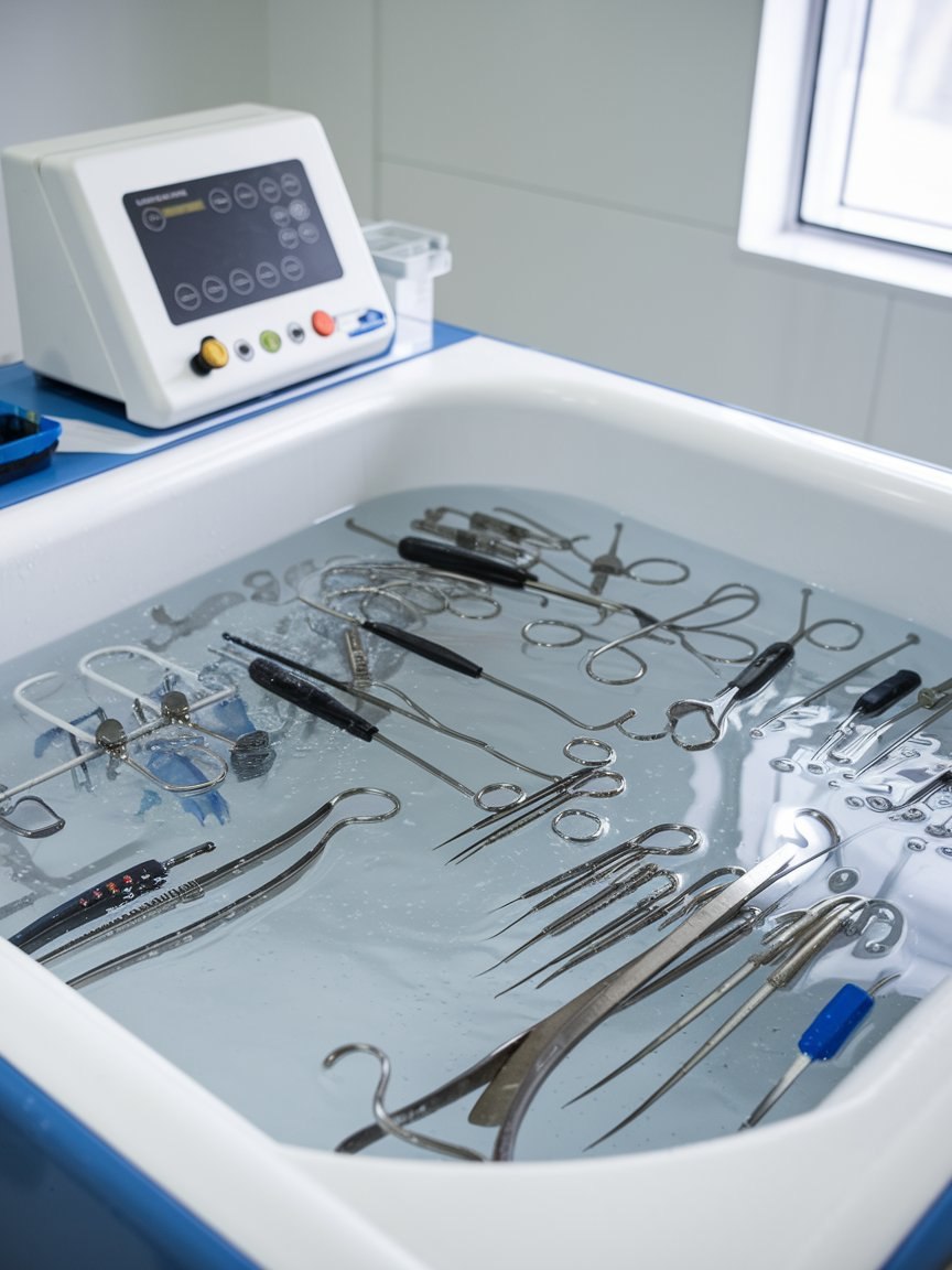باکتری |بیماری شستوشوی تجهیزات پزشکی با حمام التراسونیک