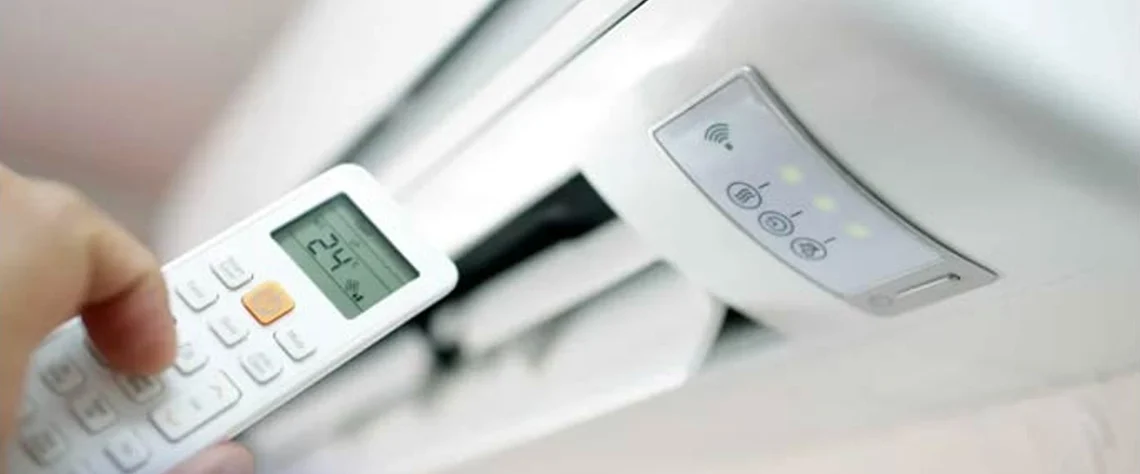 آموزش تصویری استفاده از کنترل کولر گازی هایسنس 24000 + کاهش مصرف برق