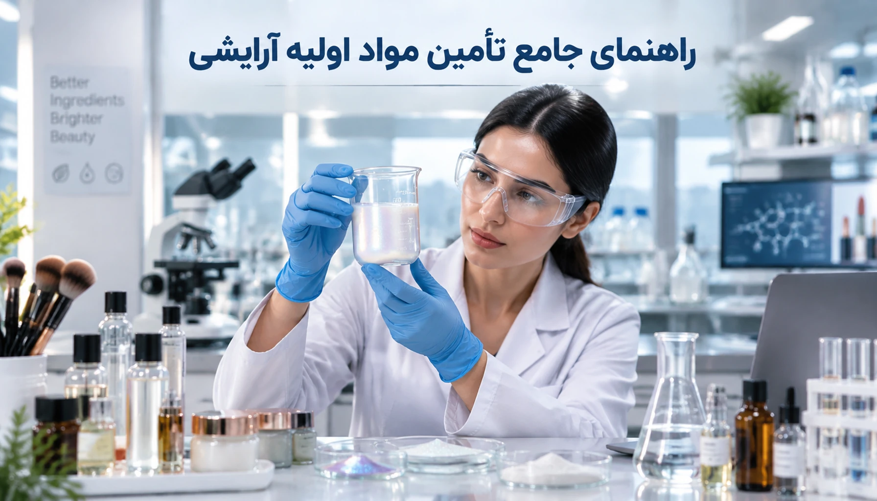 معرفی 5 فروشگاه معتبر مواد اولیه آرایشی بهداشتی برای فرمولاتورها