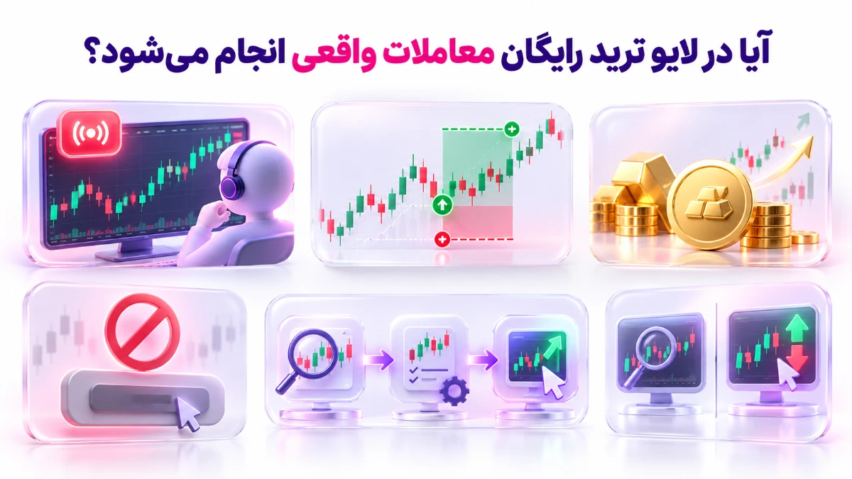 لایو ترید رایگان دقیقاً چه خدماتی دارد؟ 5 نکته پیش از ثبت نام